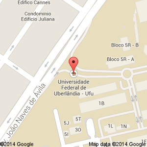 Mapa Google do local do Colóquio CBHA 2014